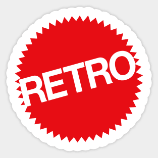 Retro Seal Sticker